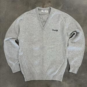 Vintage Pringle Sports Pure Wool Jumper Golf Golfing Sweater Long Sleeve - L